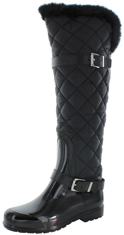 white michael kors fulton quilted boots|Michael Kors Fulton Quilted In Women's Boots for sale .